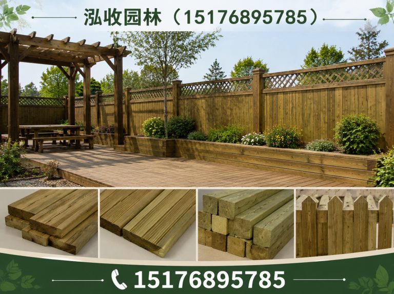 克孜勒苏防腐木展示图